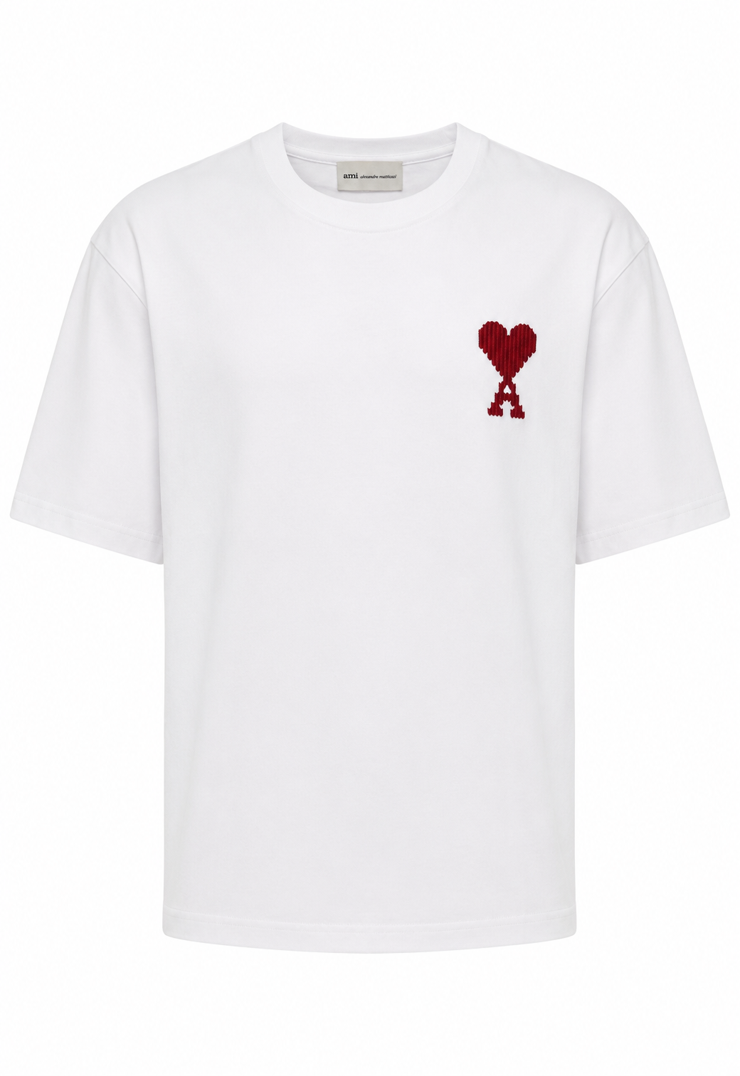 Ami Herren T-Shirt Weiß