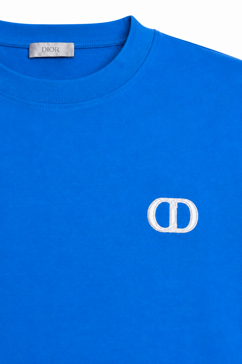 Dior Herren CD Icon T-Shirt Relaxed Fit Türkis