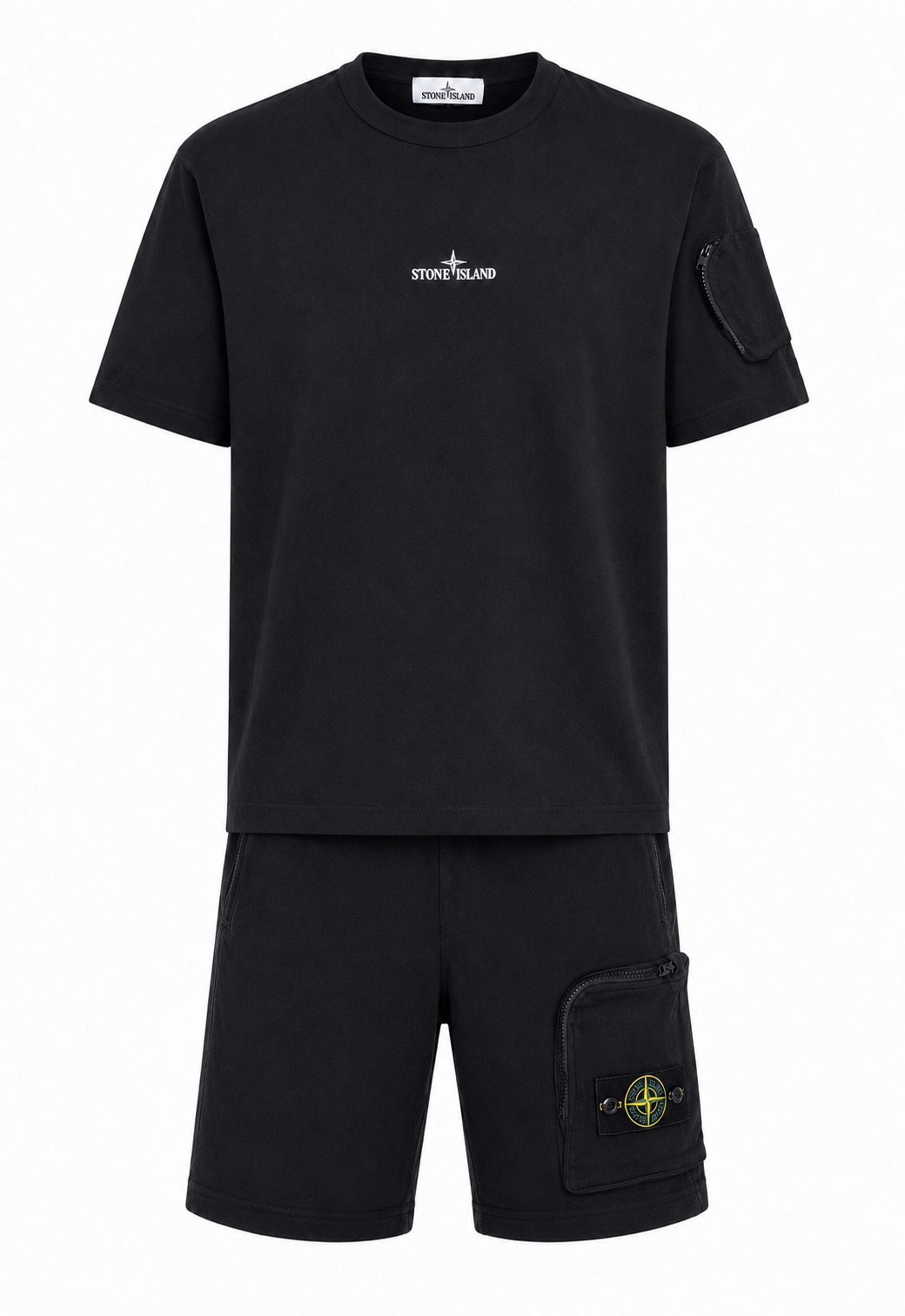 Stone Island Men's Short Tracksuit Black