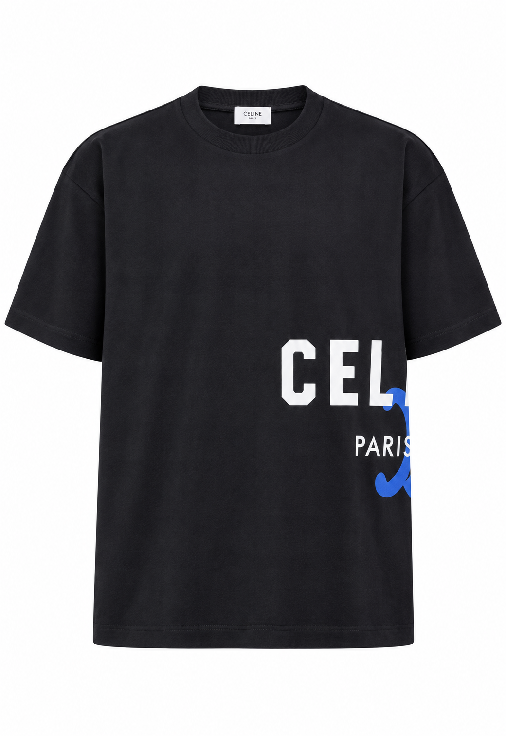 Celine Herren T-Shirt Schwarz