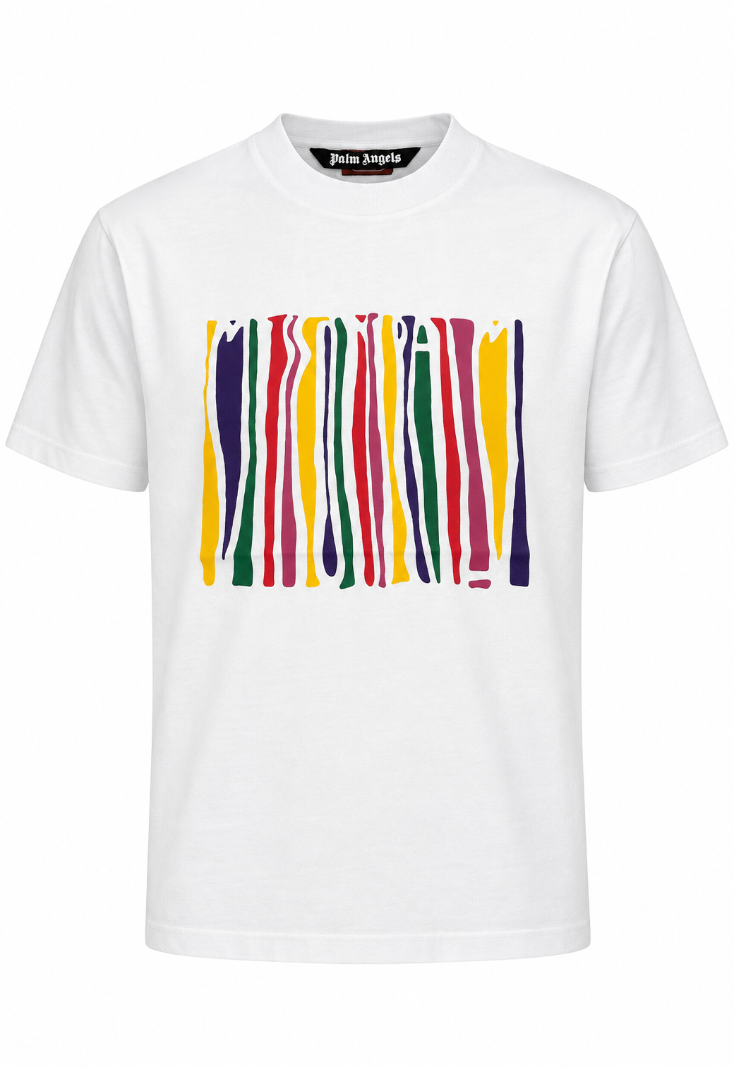 Palm Angels X Missoni Melting Logo Herren T-Shirt Weiß