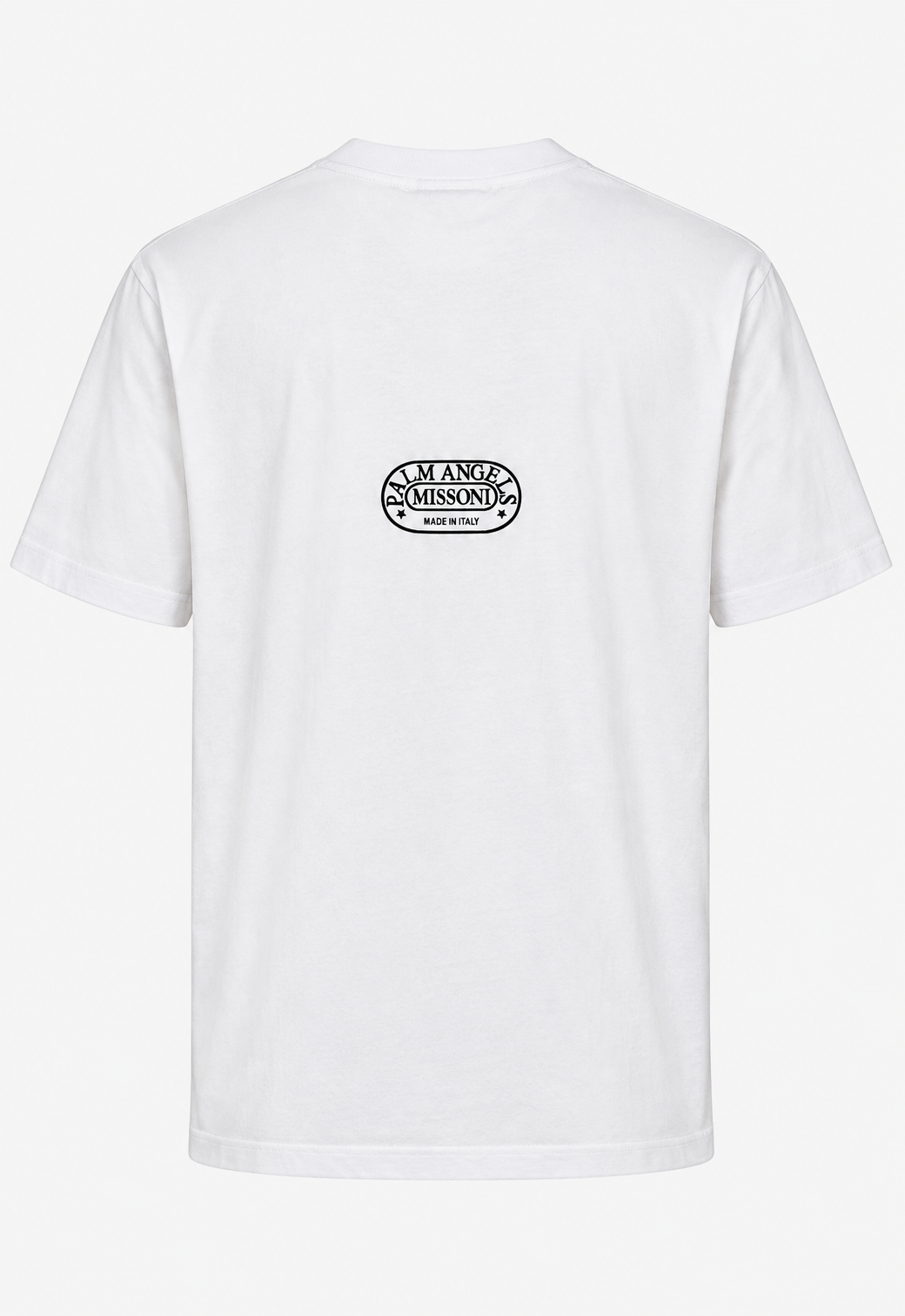 Palm Angels X Missoni Melting Logo Herren T-Shirt Weiß