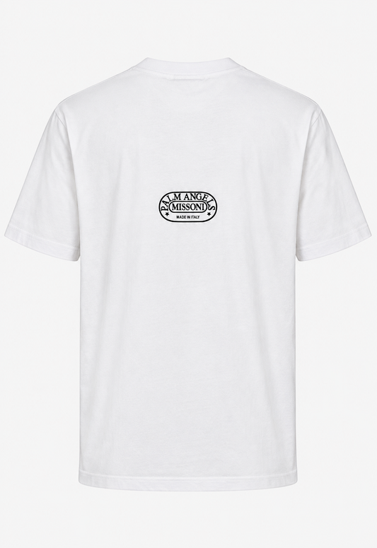 Palm Angels x Missoni Melting Logo męski T-shirt biały