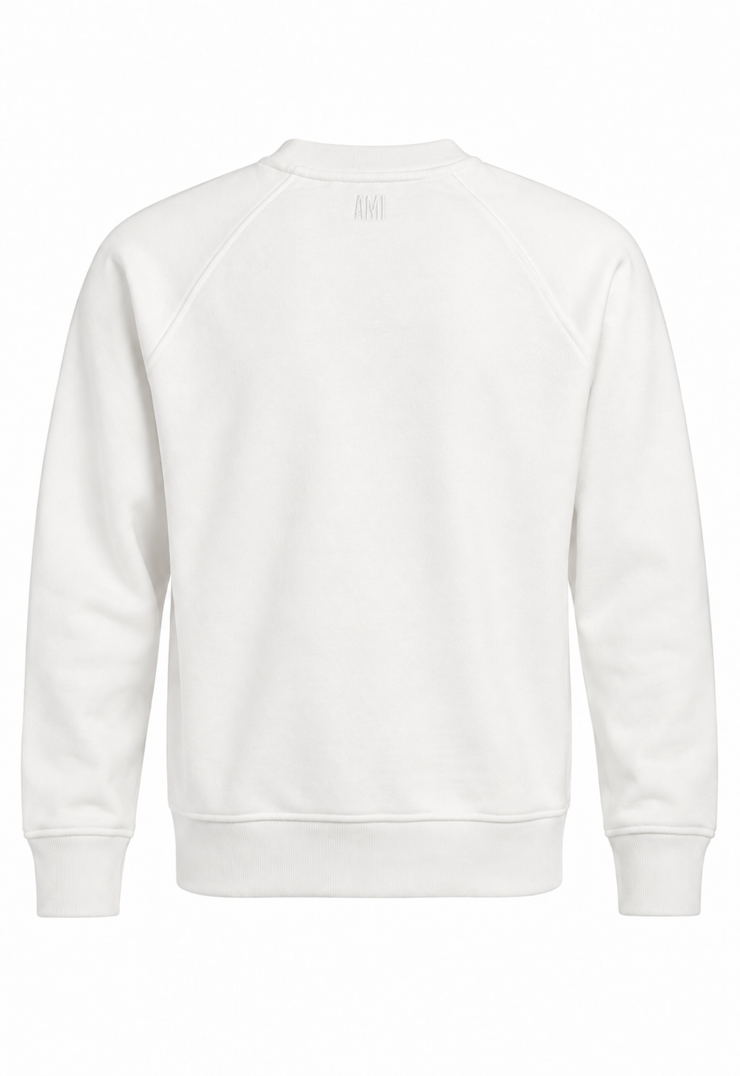 Ami Paris Herren Sweatshirt Weiß