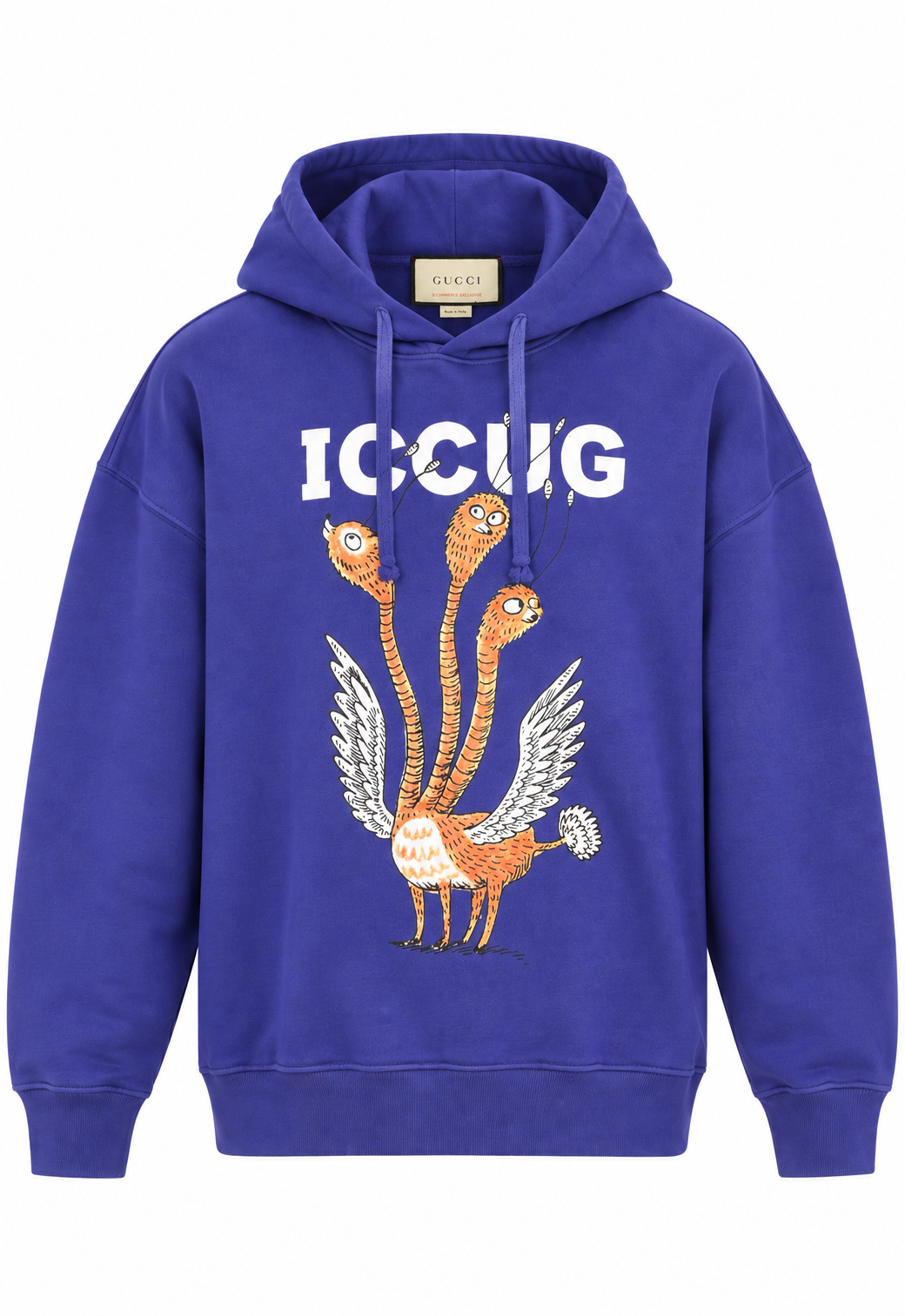 Gucci Herren Hoodie Blau