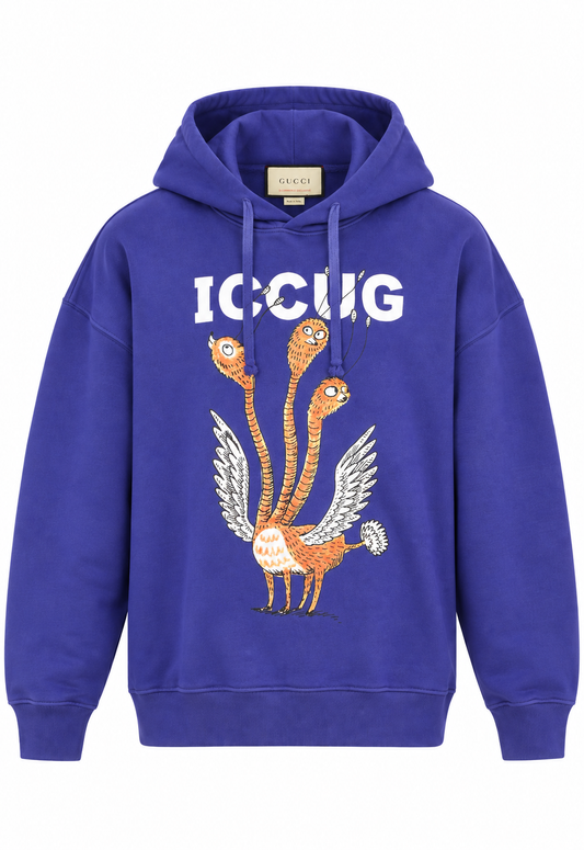 Gucci Herren Hoodie Blau