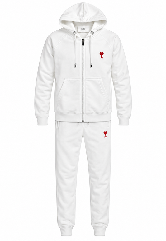 Ami Paris Men's Tracksuit White