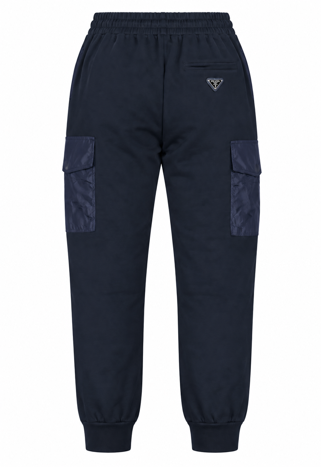 Prada Herren Trainingsanzug Blau Re-Nylon Details