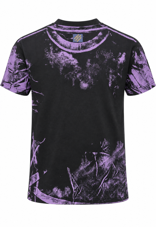 Louis Vuitton T-shirt da uomo Nero "T-shirt Vuitton sovrastampata"