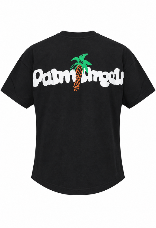 T-shirt oversize da uomo Palm Angels Nero