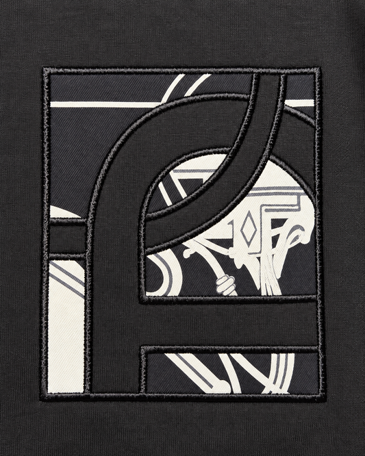 Felpa da uomo Hermès Nero "Ex-Libris"