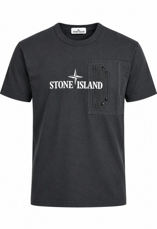 T-shirt da uomo Stone Island Nero