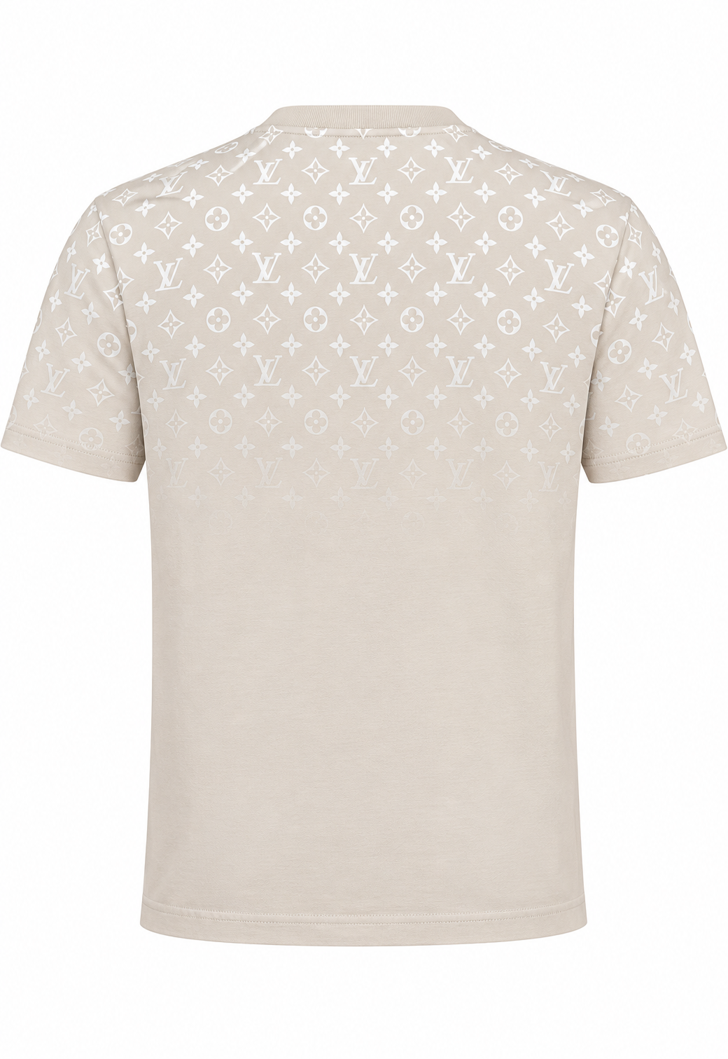 Louis Vuitton T-shirt da uomo beige "T-shirt in cotone dégradé"