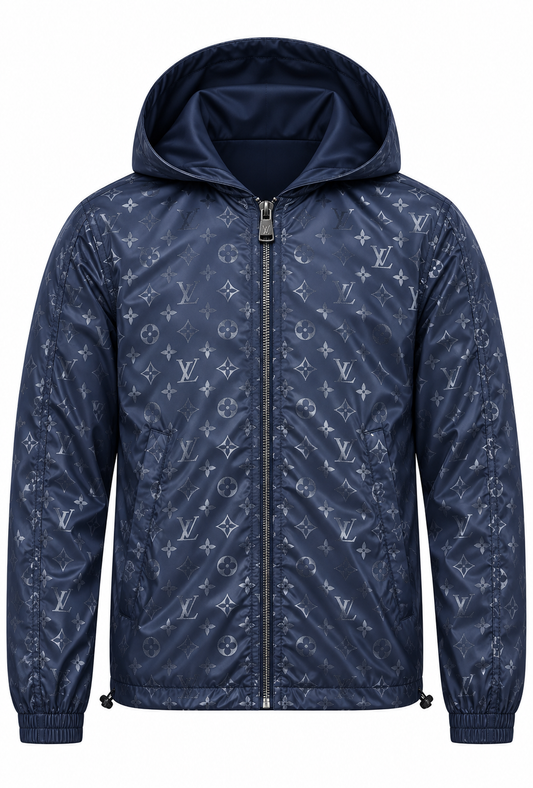 Giacca a vento reversibile da uomo Louis Vuitton "Giacca a vento reversibile Monogram"