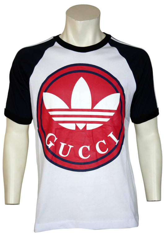 Gucci Herren T-Shirt X Adidas – Vorderansicht