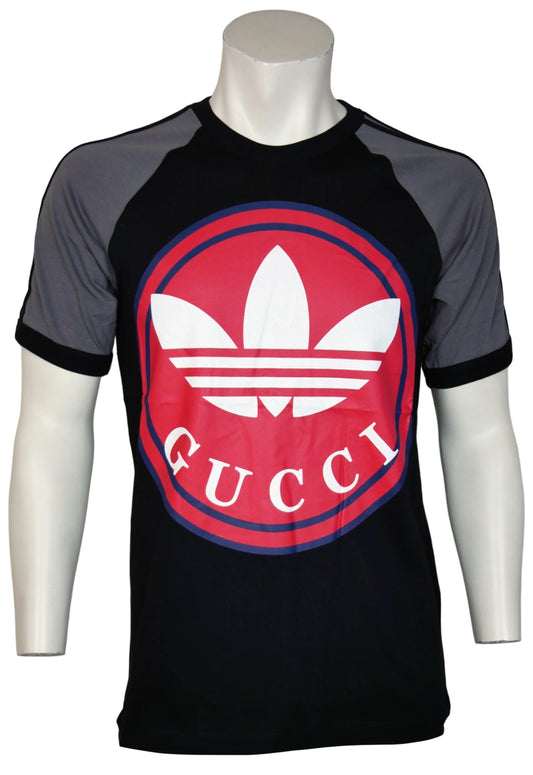Gucci Herren T-Shirt X Adidas – Vorderansicht