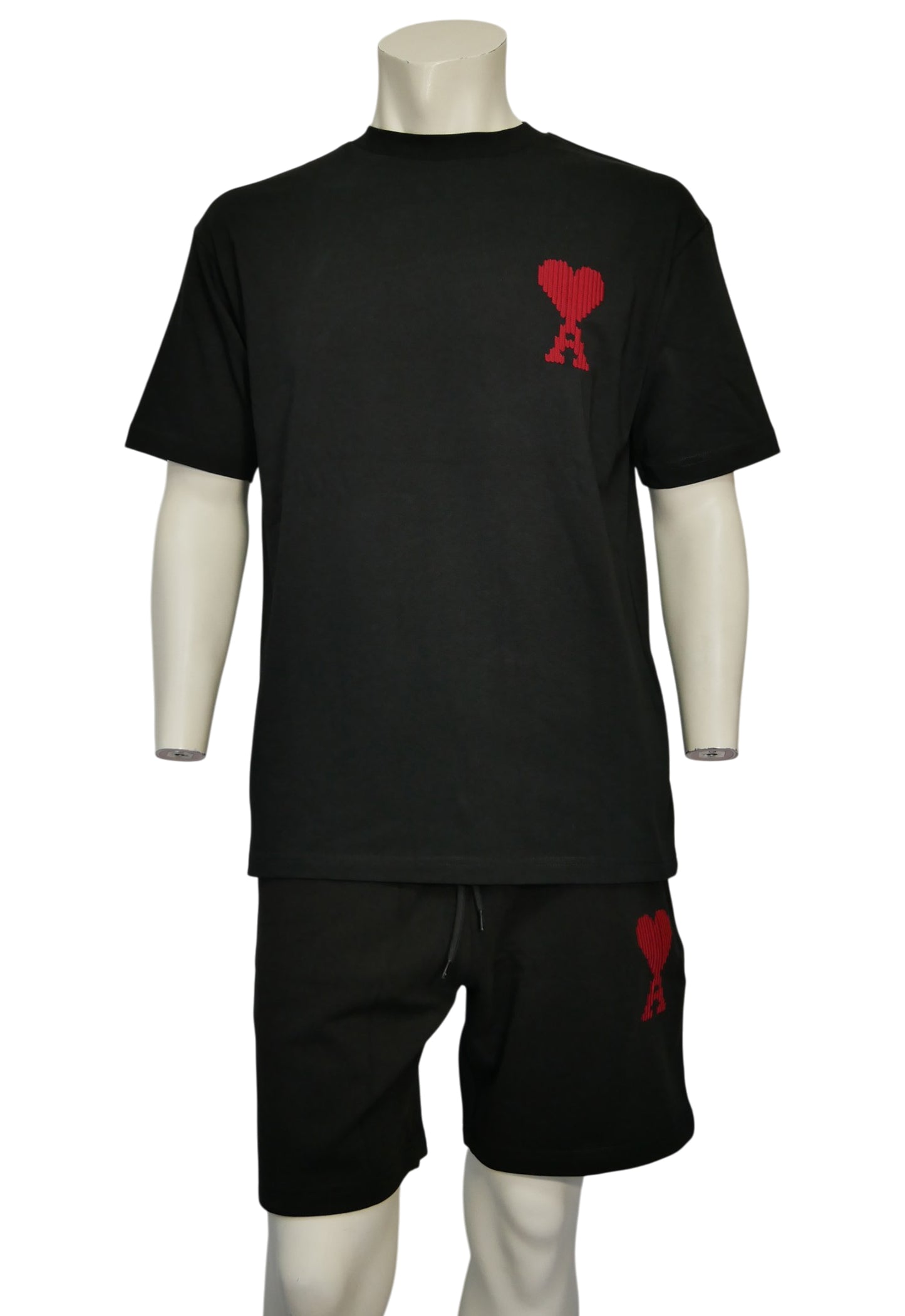 Ami Men's Short Tracksuit Black