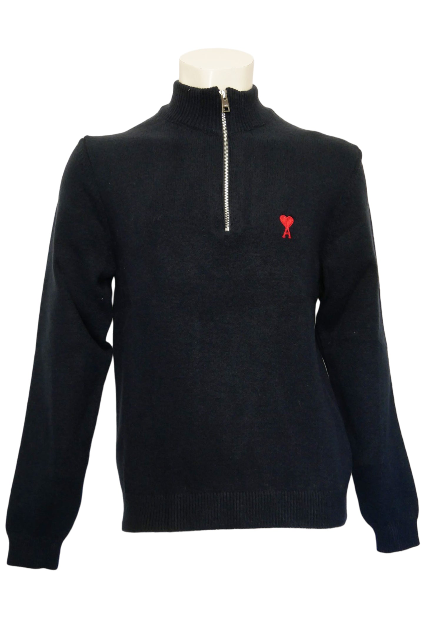 Ami Men's Knit Sweater Dark Blue