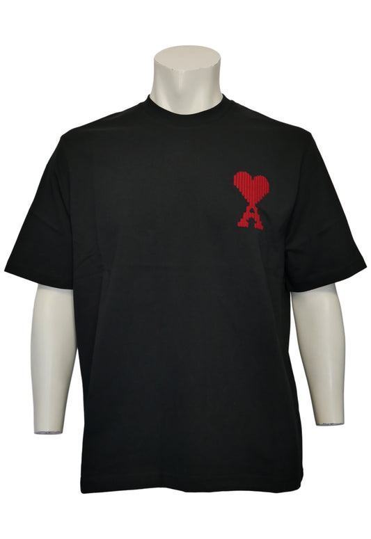 Ami Heren T-shirt Zwart