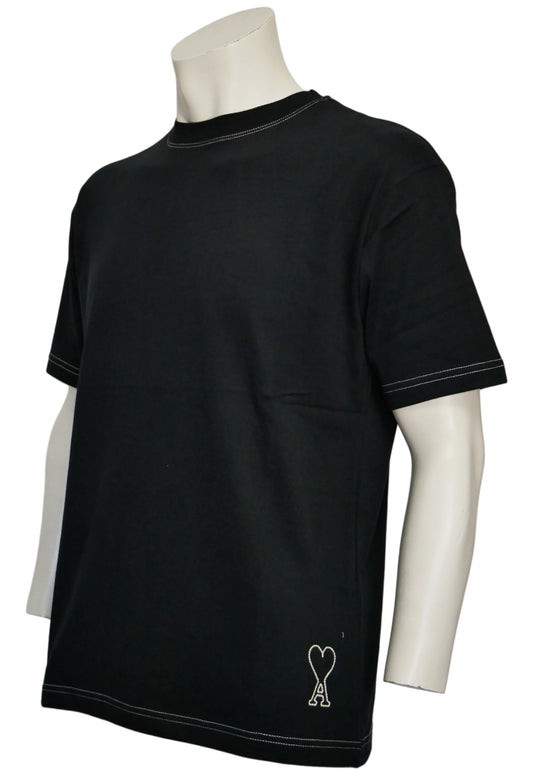 Ami Herren T-Shirt Schwarz