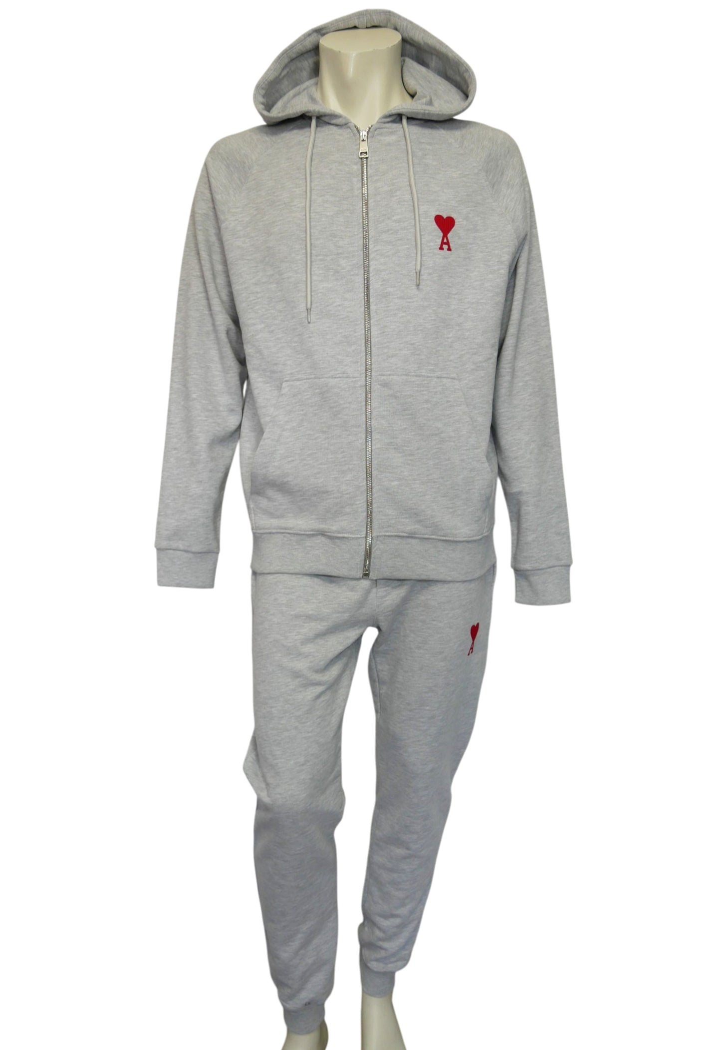 Ami Men's Tracksuit Grey