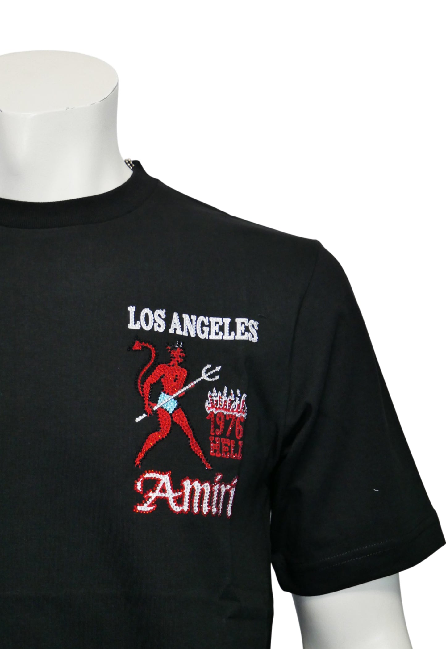 Amiri Herren T-Shirt Schwarz