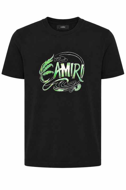 Amiri Herren T-Shirt Schwarz