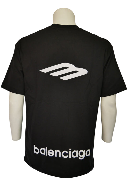 Balenciaga Herren T-Shirt Schwarz