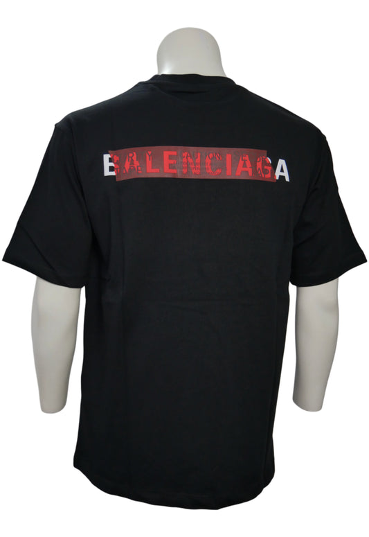 Balenciaga Herren T-Shirt Schwarz