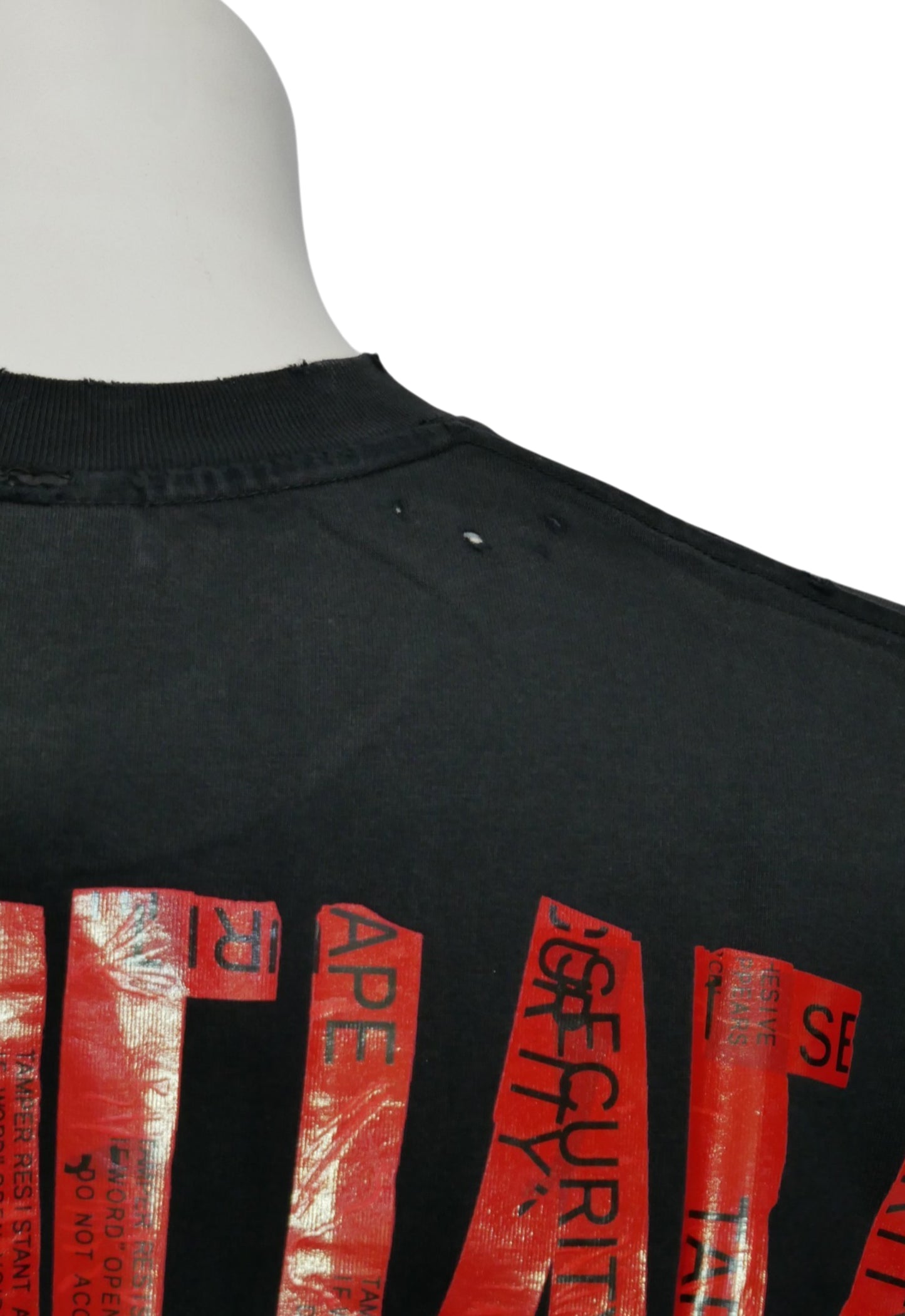 Balenciaga Herren T-Shirt Schwarz