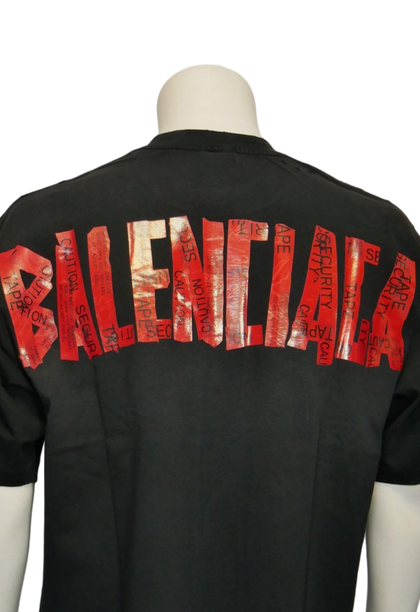 Balenciaga Herren T-Shirt Schwarz