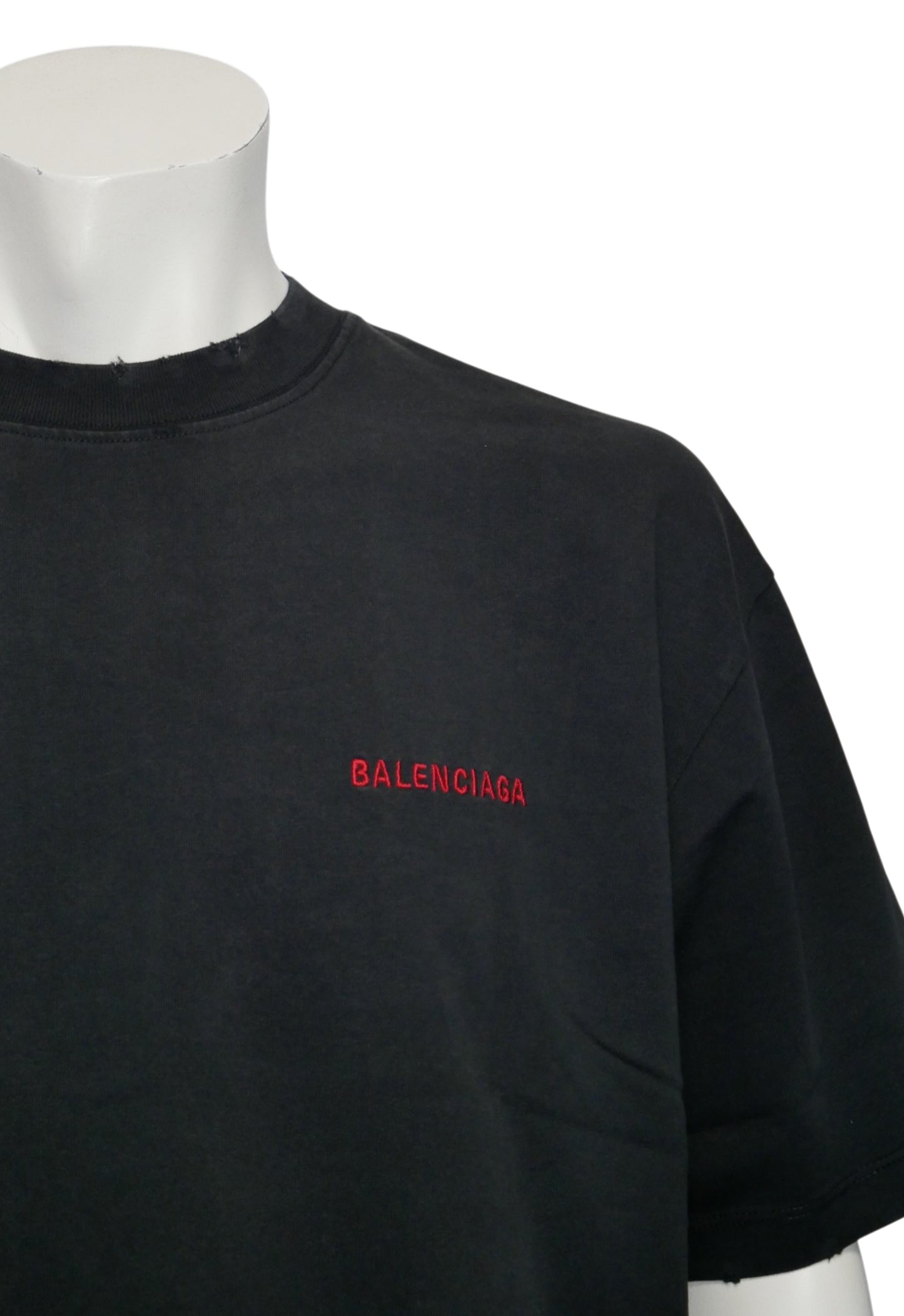 Balenciaga Herren T-Shirt Schwarz