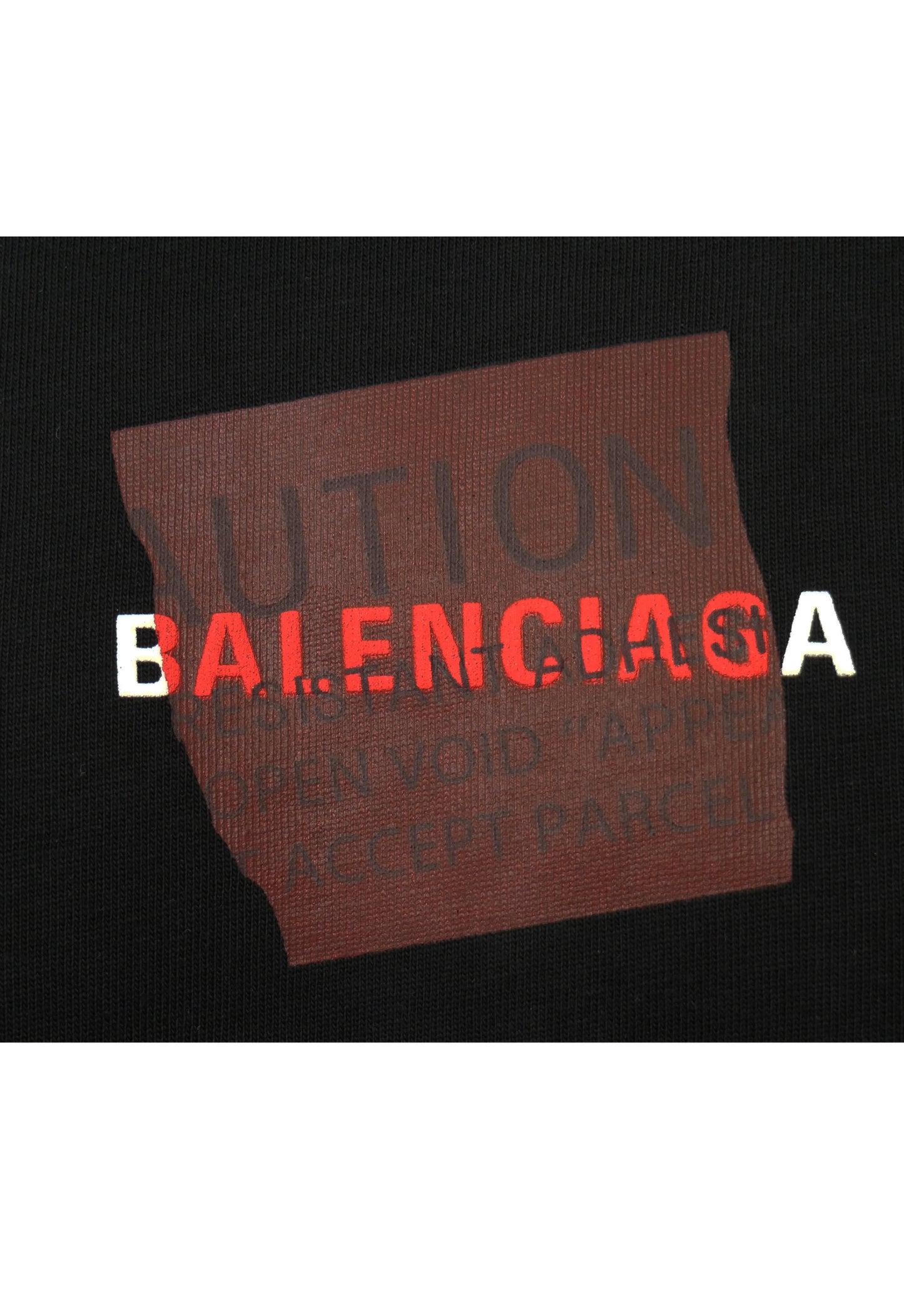 Balenciaga Herren T-Shirt Schwarz