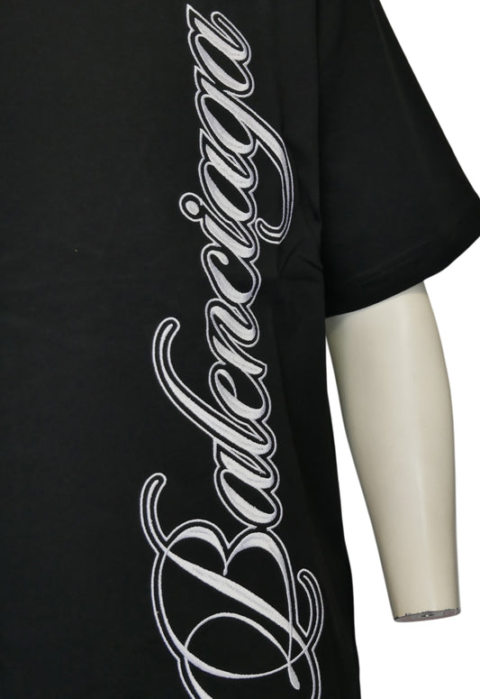 Balenciaga Heren T-shirt Zwart