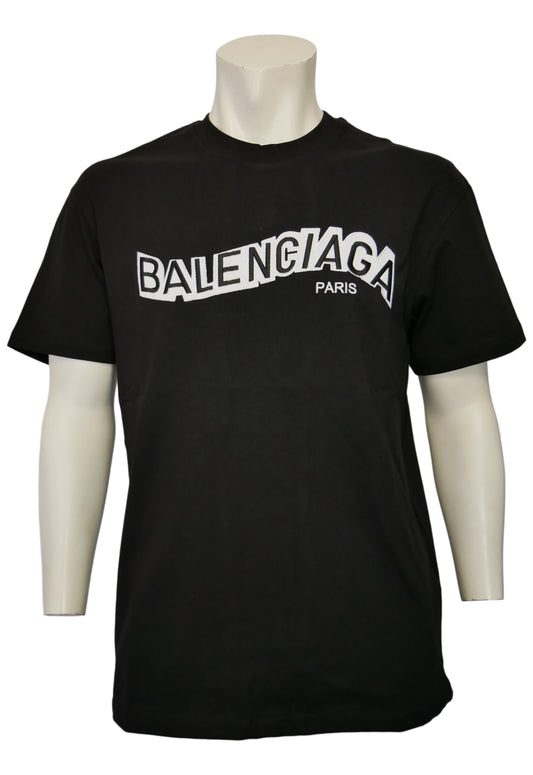 Balenciaga Herren T-Shirt Schwarz