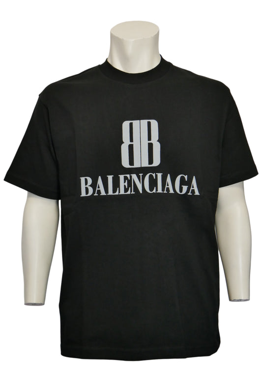 Balenciaga Herren T-Shirt Schwarz
