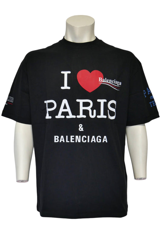 Balenciaga Herren T-Shirt Oversized – Vorderansicht