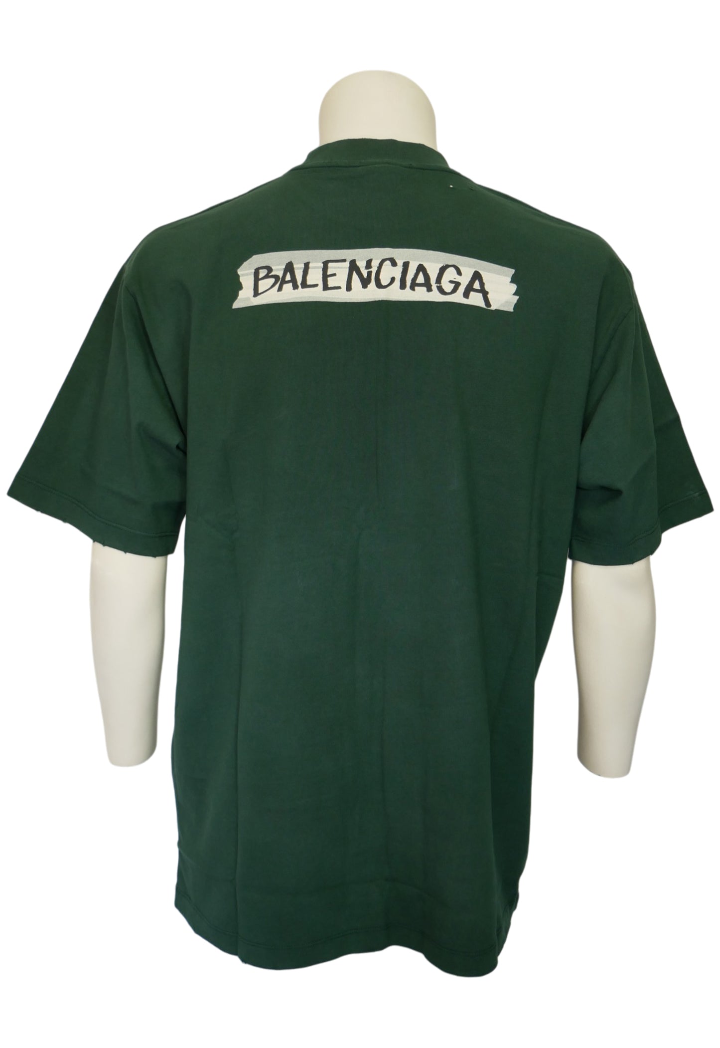 Balenciaga Herren T-Shirt Grün