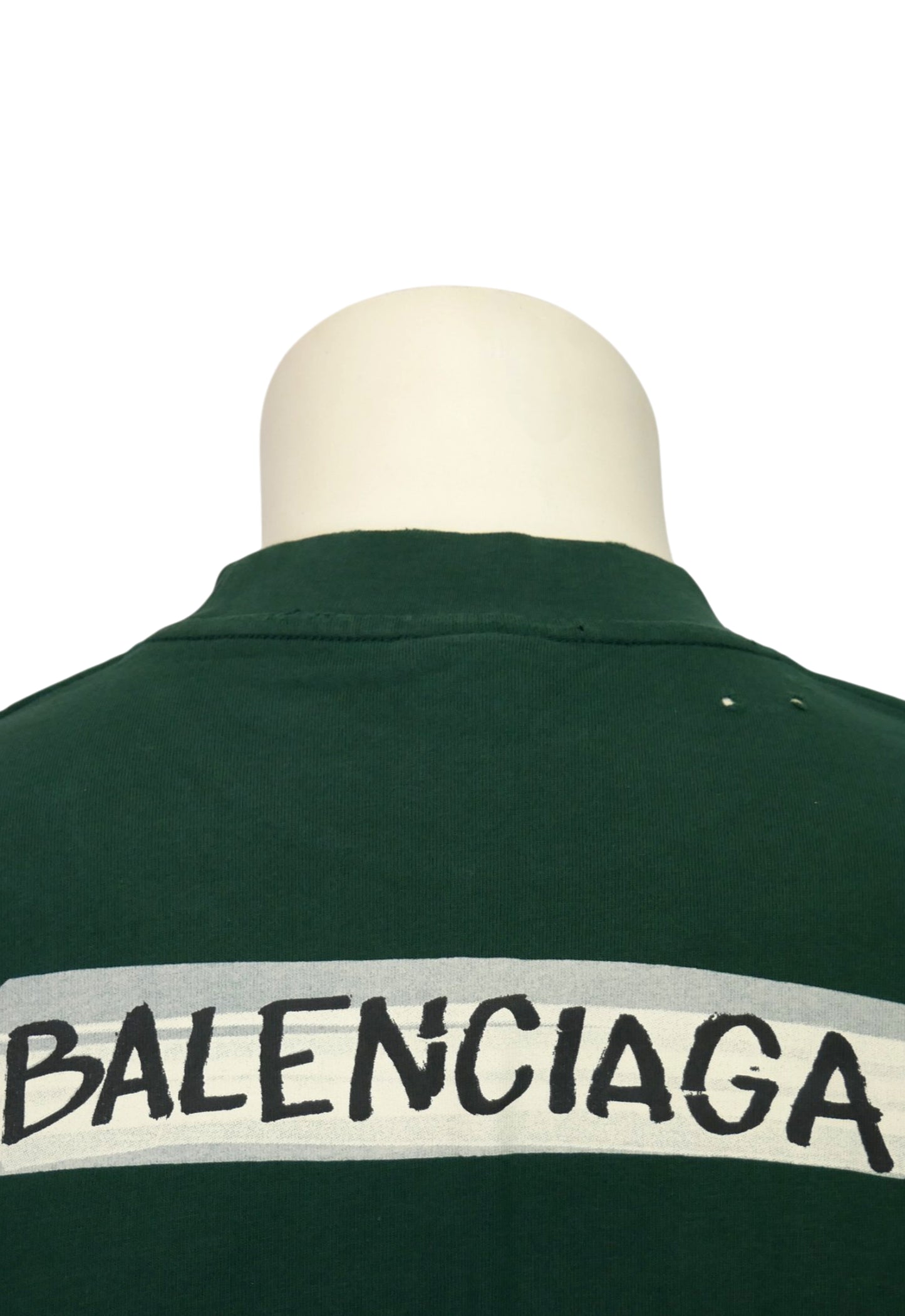 Balenciaga Herren T-Shirt Grün