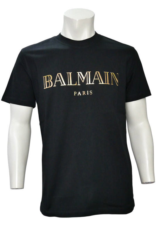 Balmain Herren T-Shirt Schwarz