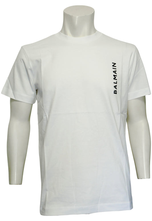Balmain T-shirt bianca da uomo