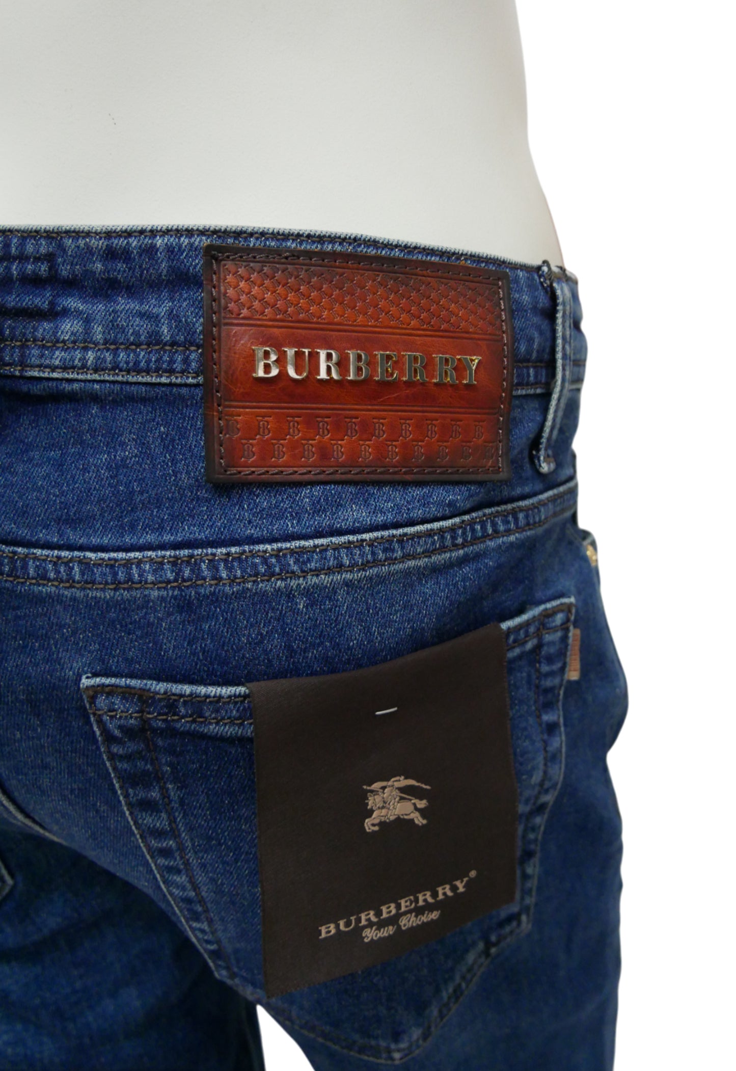Burberry Herren Jeans Blau