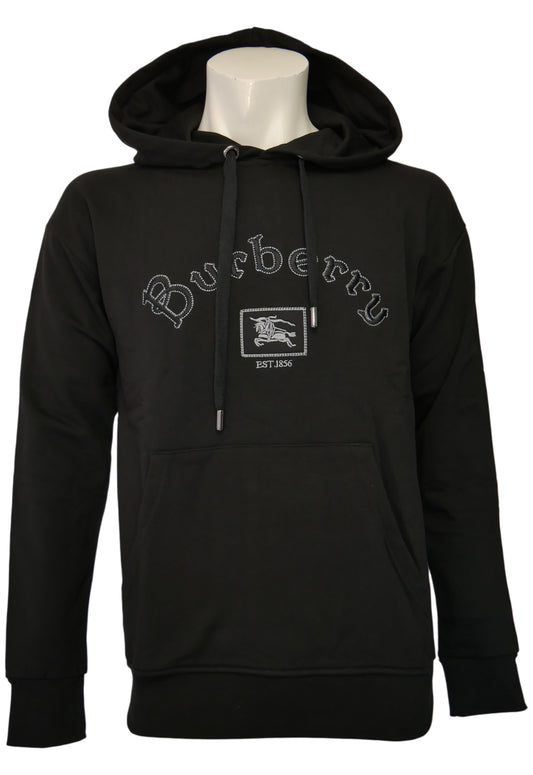 Burberry Herren Hoodie Schwarz