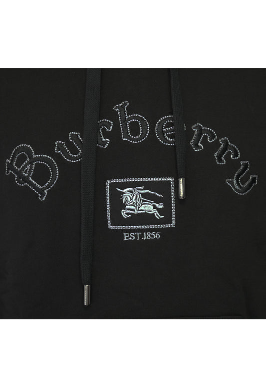 Burberry Herren Hoodie Schwarz