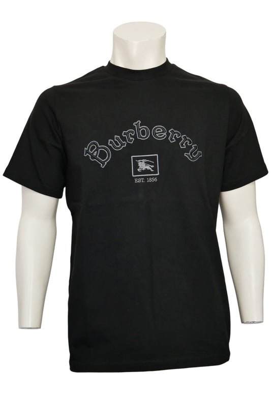 Burberry T-shirt uomo Nero