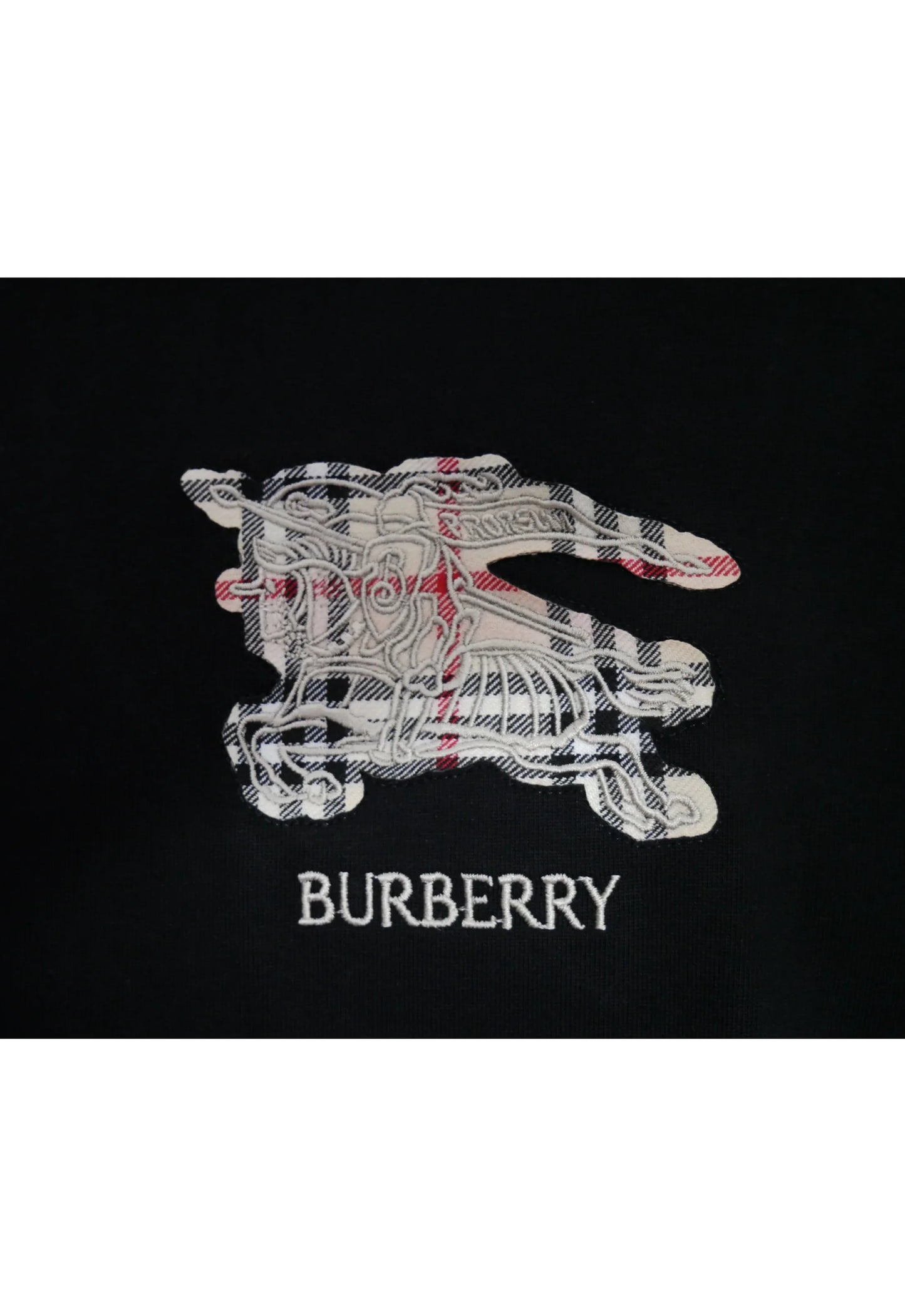 Burberry Herren T-Shirt Schwarz - Original Designer Marken Outlet - Salvin Store