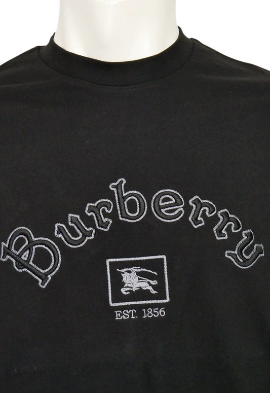 Burberry T-shirt uomo Nero
