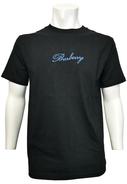 Burberry Herren T-Shirt Schwarz - Original Designer Marken Outlet - Salvin Store