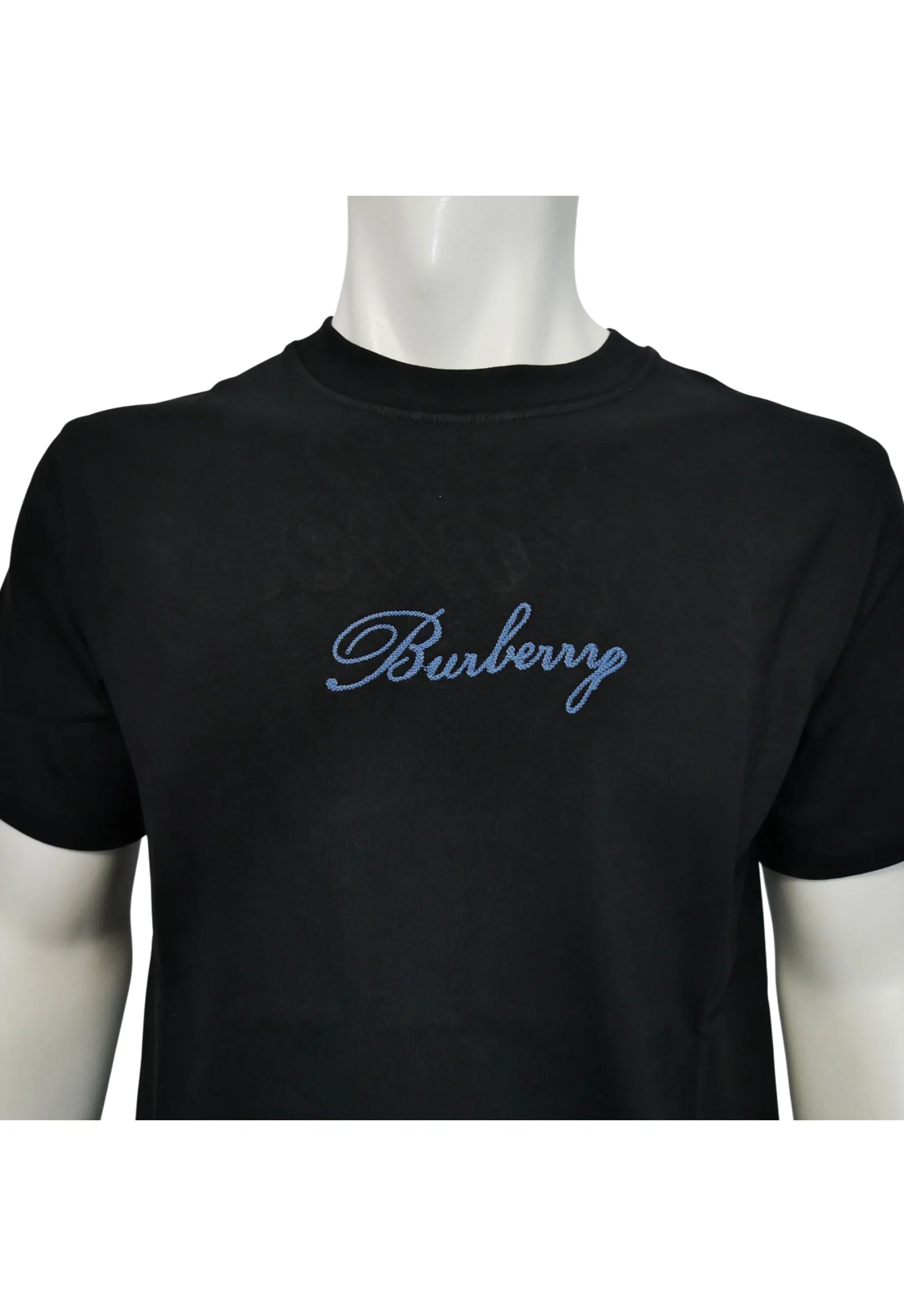 Burberry Herren T-Shirt Schwarz - Original Designer Marken Outlet - Salvin Store