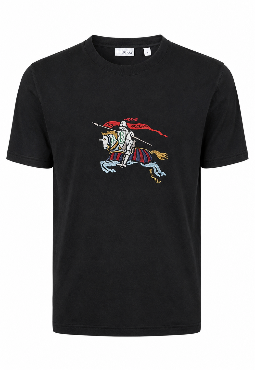 Burberry T-shirt da uomo Nero
